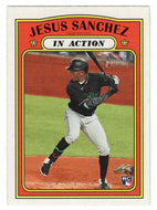 Jesus Sanchez - Miami Marlins (MLB Baseball Card) 2021 Topps Heritage # 312 Mint