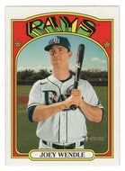 Joey Wendle - Tampa Bay Rays (MLB Baseball Card) 2021 Topps Heritage # 321 Mint