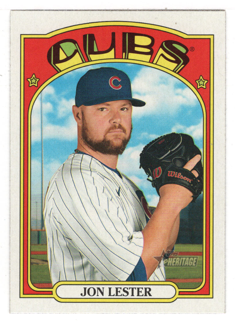 Jon Lester - Chicago Cubs (MLB Baseball Card) 2021 Topps Heritage # 326 Mint