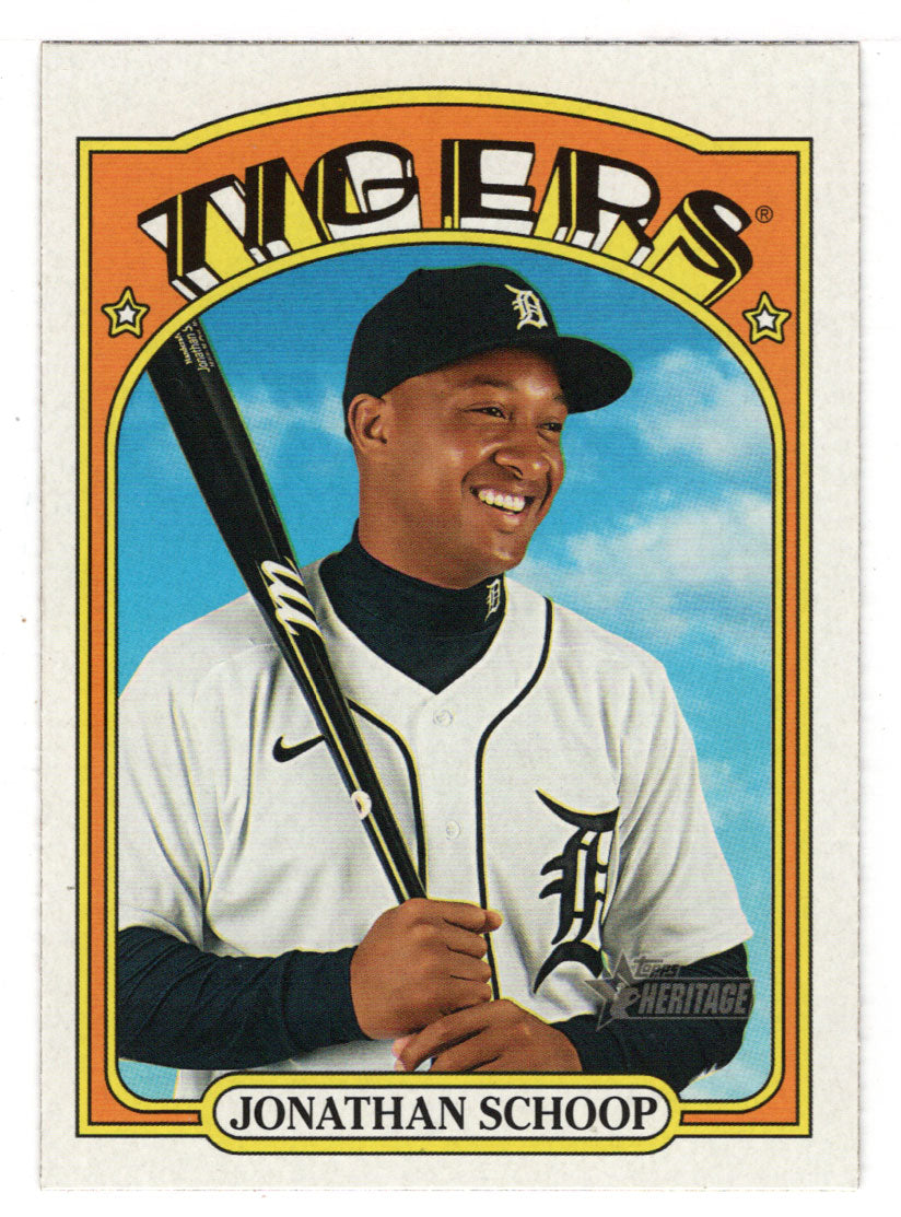 Jonathan Schoop - Detroit Tigers (MLB Baseball Card) 2021 Topps Heritage # 328 Mint