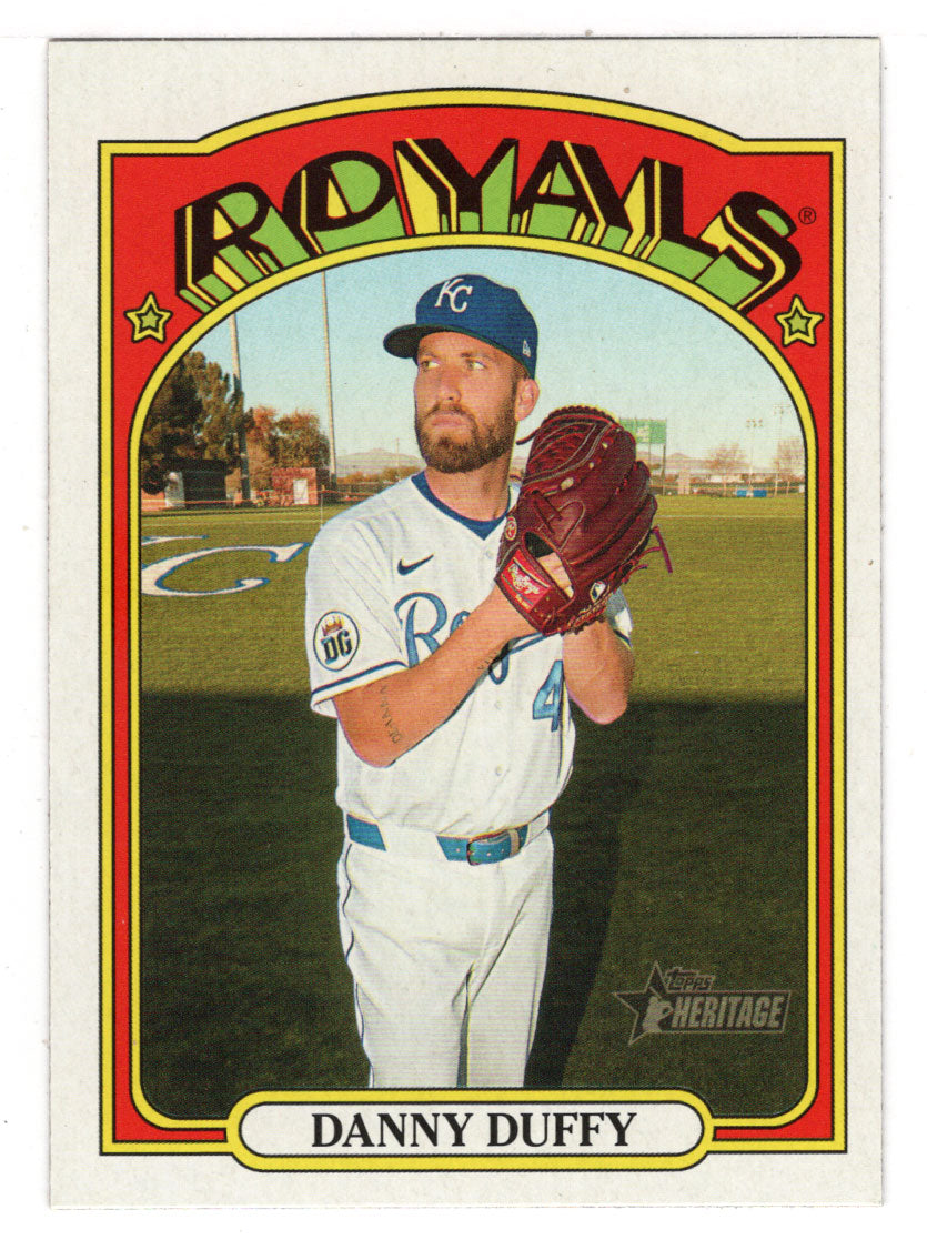 Danny Duffy - Kansas City Royals (MLB Baseball Card) 2021 Topps Heritage # 331 Mint