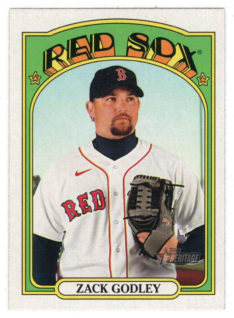 Zack Godley - Boston Red Sox (MLB Baseball Card) 2021 Topps Heritage # 345 Mint