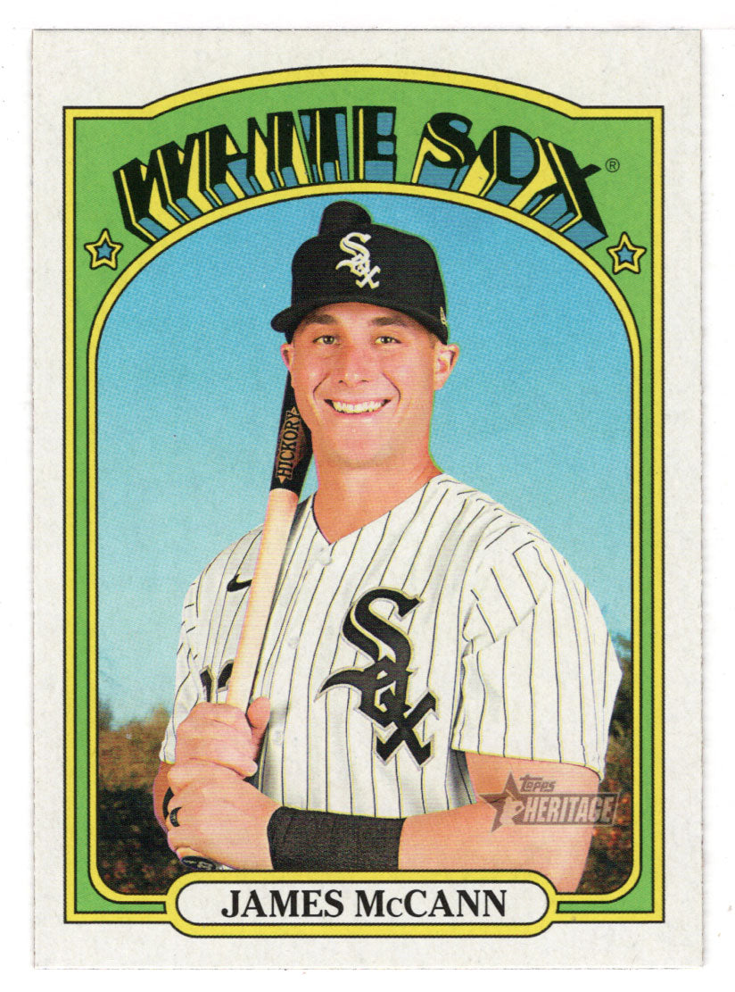 James McCann - Chicago White Sox (MLB Baseball Card) 2021 Topps Heritage # 346 Mint