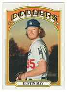 Dustin May - Los Angeles Dodgers (MLB Baseball Card) 2021 Topps Heritage # 347 Mint