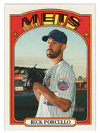 Rick Porcello - New York Mets (MLB Baseball Card) 2021 Topps Heritage # 354 Mint