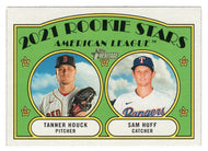 Tanner Houck RC - Sam Huff RC - 2021 Rookie Stars (MLB Baseball Card) 2021 Topps Heritage # 360 Mint