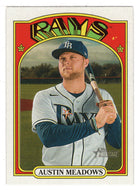 Austin Meadows - Tampa Bay Rays (MLB Baseball Card) 2021 Topps Heritage # 364 Mint