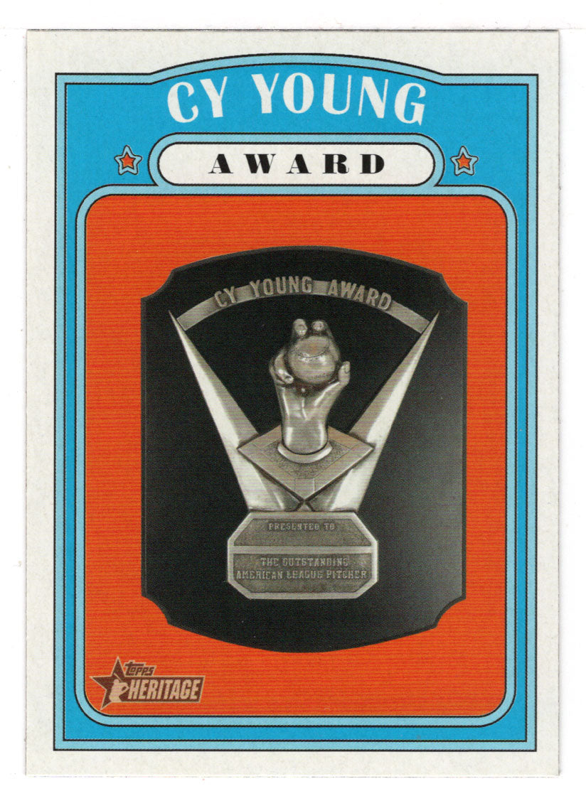 Cy Young Award (MLB Baseball Card) 2021 Topps Heritage # 365 Mint