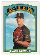 Taylor Williams - San Diego Padres (MLB Baseball Card) 2021 Topps Heritage # 369 Mint