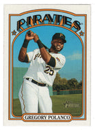 Gregory Polanco - Pittsburgh Pirates (MLB Baseball Card) 2021 Topps Heritage # 371 Mint