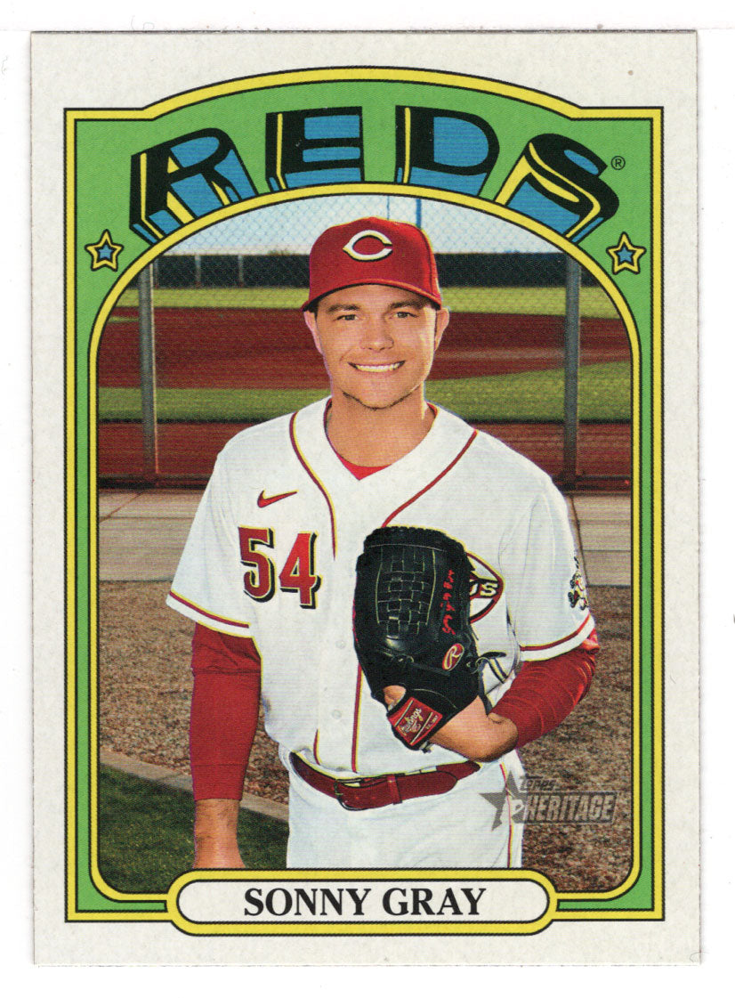Sonny Gray - Cincinnati Reds (MLB Baseball Card) 2021 Topps Heritage # 380 Mint