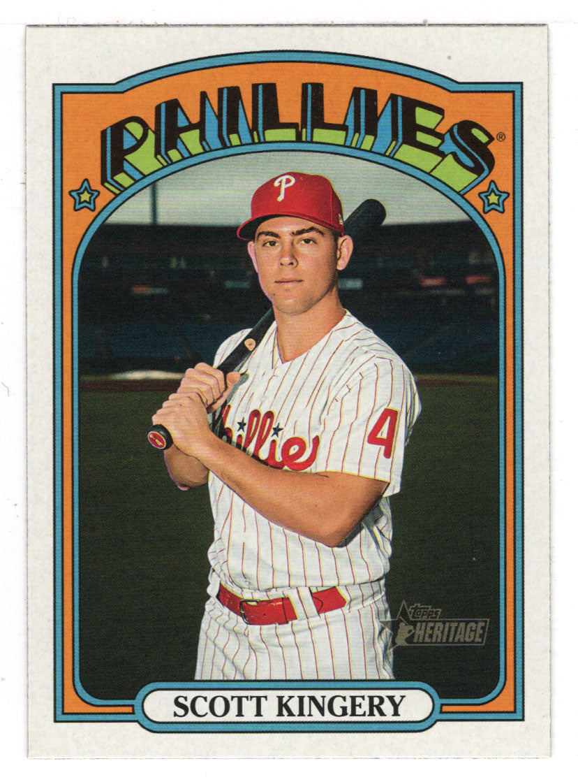 Scott Kingery - Philadelphia Phillies (MLB Baseball Card) 2021 Topps Heritage # 393 Mint