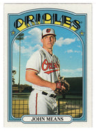 John Means - Baltimore Orioles (MLB Baseball Card) 2021 Topps Heritage # 394 Mint