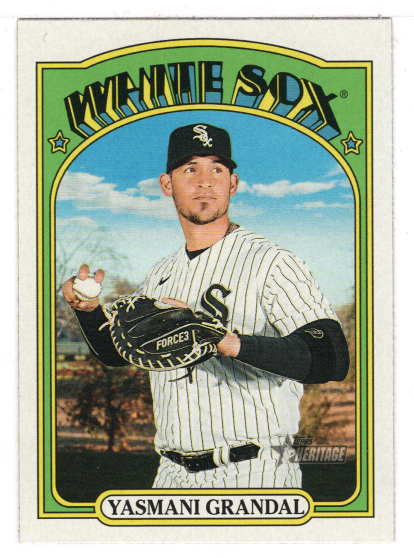 Yasmani Grandal - Chicago White Sox (MLB Baseball Card) 2021 Topps Heritage # 396 Mint