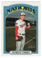 Patrick Corbin - Washington Nationals (MLB Baseball Card) 2021 Topps Heritage # 398 Mint
