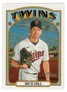Rich Hill - Minnesota Twins - SP (MLB Baseball Card) 2021 Topps Heritage # 437 Mint