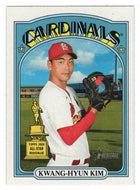 Kwang-Hyun Kim - St. Louis Cardinals - SP (MLB Baseball Card) 2021 Topps Heritage # 443 Mint