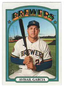 Avisail Garcia - Milwaukee Brewers (MLB Baseball Card) 2021 Topps Heritage # 503 Mint