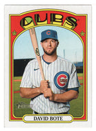 David Bote - Chicago Cubs (MLB Baseball Card) 2021 Topps Heritage # 506 Mint