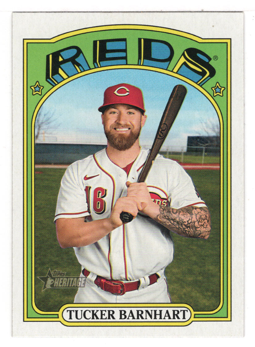 Tucker Barnhart - Cincinnati Reds (MLB Baseball Card) 2021 Topps Heritage # 507 Mint
