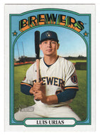 Luis Urias - Milwaukee Brewers (MLB Baseball Card) 2021 Topps Heritage # 512 Mint