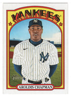 Aroldis Chapman - New York Yankees (MLB Baseball Card) 2021 Topps Heritage # 515 Mint
