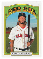 Jonathan Arauz RC - Boston Red Sox (MLB Baseball Card) 2021 Topps Heritage # 517 Mint