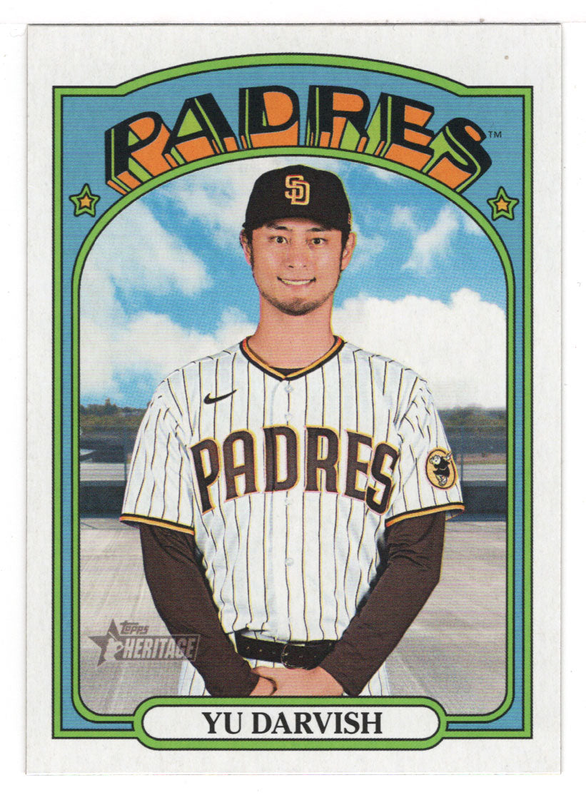Yu Darvish - San Diego Padres (MLB Baseball Card) 2021 Topps Heritage # 535 Mint