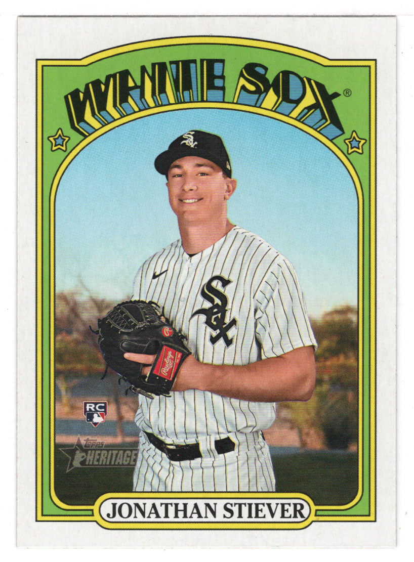 Jonathan Stiever RC - Chicago White Sox (MLB Baseball Card) 2021 Topps Heritage # 536 Mint