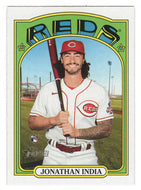 Jonathan India RC - Cincinnati Reds (MLB Baseball Card) 2021 Topps Heritage # 541 Mint