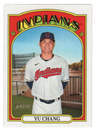 Yu Chang - Cleveland Indians (MLB Baseball Card) 2021 Topps Heritage # 542 Mint