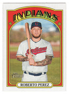 Roberto Perez - Cleveland Indians (MLB Baseball Card) 2021 Topps Heritage # 545 Mint