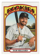 Sam Hilliard - Colorado Rockies (MLB Baseball Card) 2021 Topps Heritage # 548 Mint
