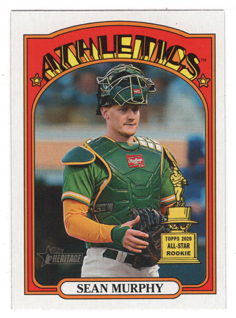 Sean Murphy - Oakland Athletics (MLB Baseball Card) 2021 Topps Heritage # 551 Mint