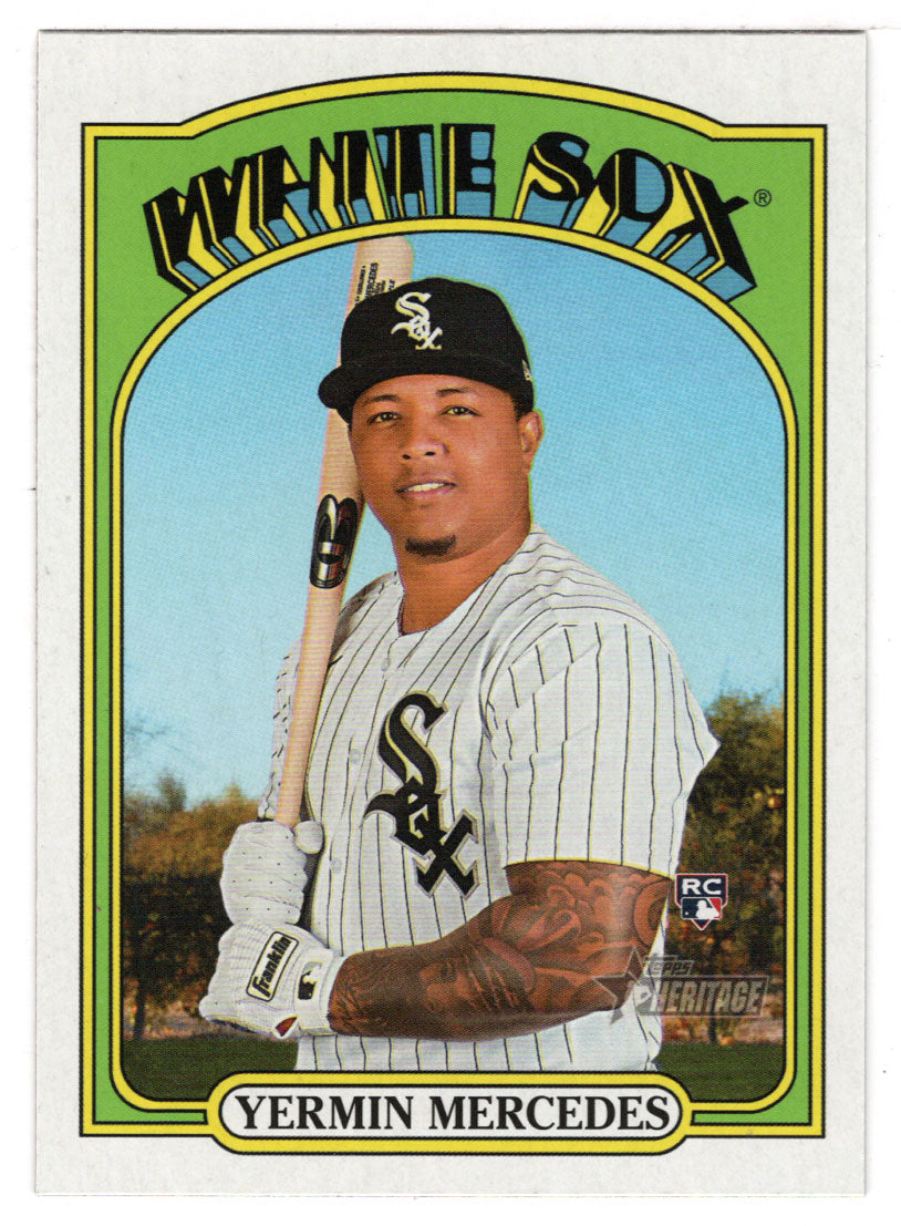 Yermin Mercedes RC - Chicago White Sox (MLB Baseball Card) 2021 Topps Heritage # 561 Mint