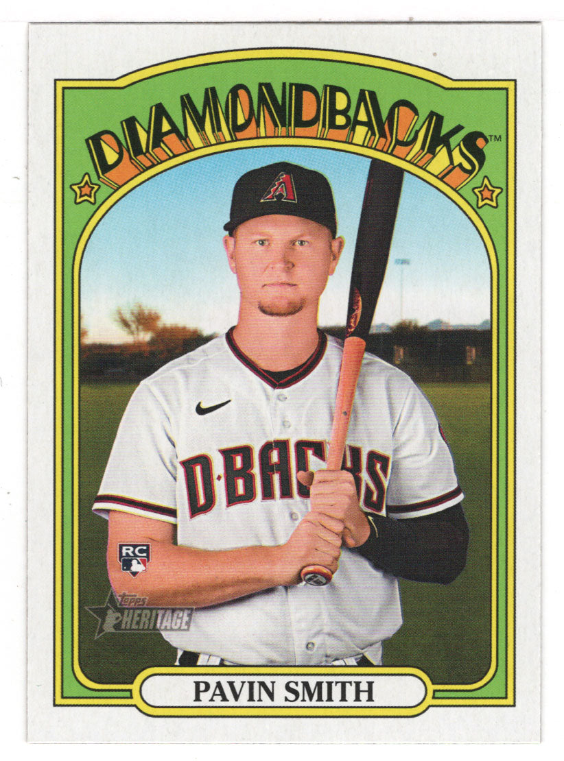 Pavin Smith RC - Arizona Diamondbacks (MLB Baseball Card) 2021 Topps Heritage # 570 Mint