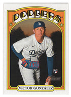 Victor Gonzalez RC - Los Angeles Dodgers (MLB Baseball Card) 2021 Topps Heritage # 577 Mint