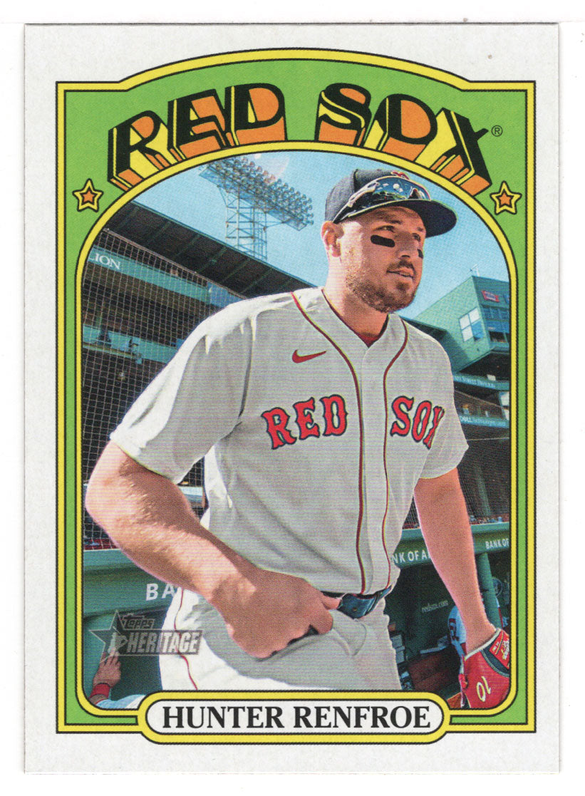 Hunter Renfroe - Boston Red Sox (MLB Baseball Card) 2021 Topps Heritage # 578 Mint