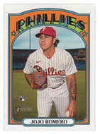 JoJo Romero RC - Philadelphia Phillies (MLB Baseball Card) 2021 Topps Heritage # 591 Mint