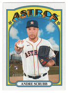 Andre Scrubb RC - Houston Astros (MLB Baseball Card) 2021 Topps Heritage # 592 Mint