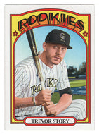 Trevor Story - Colorado Rockies (MLB Baseball Card) 2021 Topps Heritage # 600 Mint