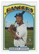 Sherten Apostel RC - Texas Rangers (MLB Baseball Card) 2021 Topps Heritage # 603 Mint