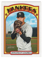 Jonathan Loaisiga - New York Yankees (MLB Baseball Card) 2021 Topps Heritage # 608 Mint