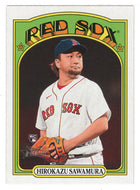 Hirokazu Sawamura RC - Boston Red Sox (MLB Baseball Card) 2021 Topps Heritage # 615 Mint