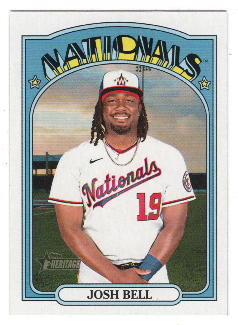 Josh Bell - Washington Nationals (MLB Baseball Card) 2021 Topps Heritage # 623 Mint