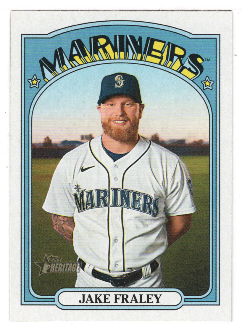Jake Fraley - Seattle Mariners (MLB Baseball Card) 2021 Topps Heritage # 625 Mint