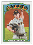 Ryan Weathers RC - San Diego Padres (MLB Baseball Card) 2021 Topps Heritage # 634 Mint