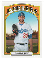 David Price - Los Angeles Dodgers (MLB Baseball Card) 2021 Topps Heritage # 637 Mint