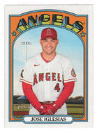 Jose Iglesias - Los Angeles Angels (MLB Baseball Card) 2021 Topps Heritage # 640 Mint