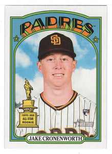  2021 Topps # 641 Jake Cronenworth San Diego Padres